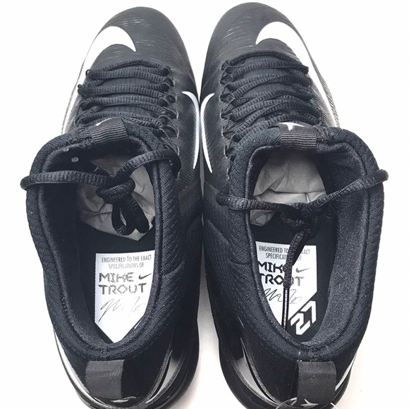 NEW Nike Zoom Trout 3 Baseball Cleats 856503-011 - Picture 4 of 8